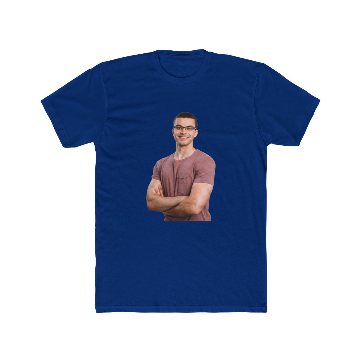 Never Back Down Never Give Up Tee - Nick EH 30 Quote - Funny Shirt - Meme Shirt - Joke Shirt - Cringe - Men Shirt - Men Gift - Funny Gift - alternate angle 3, merchandise