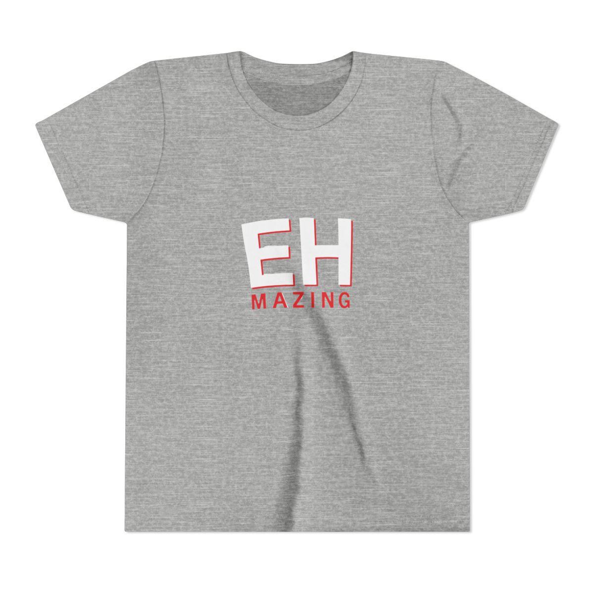 Eh Mazing Funny Canadian Pun Kids T Shirt - Hockey Fan Gift - alternate angle 3, merchandise