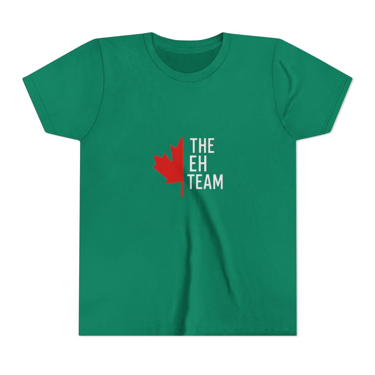 Funny Eh Team Canada Maple Leaf Kids T-Shirt - alternate angle 2, merchandise